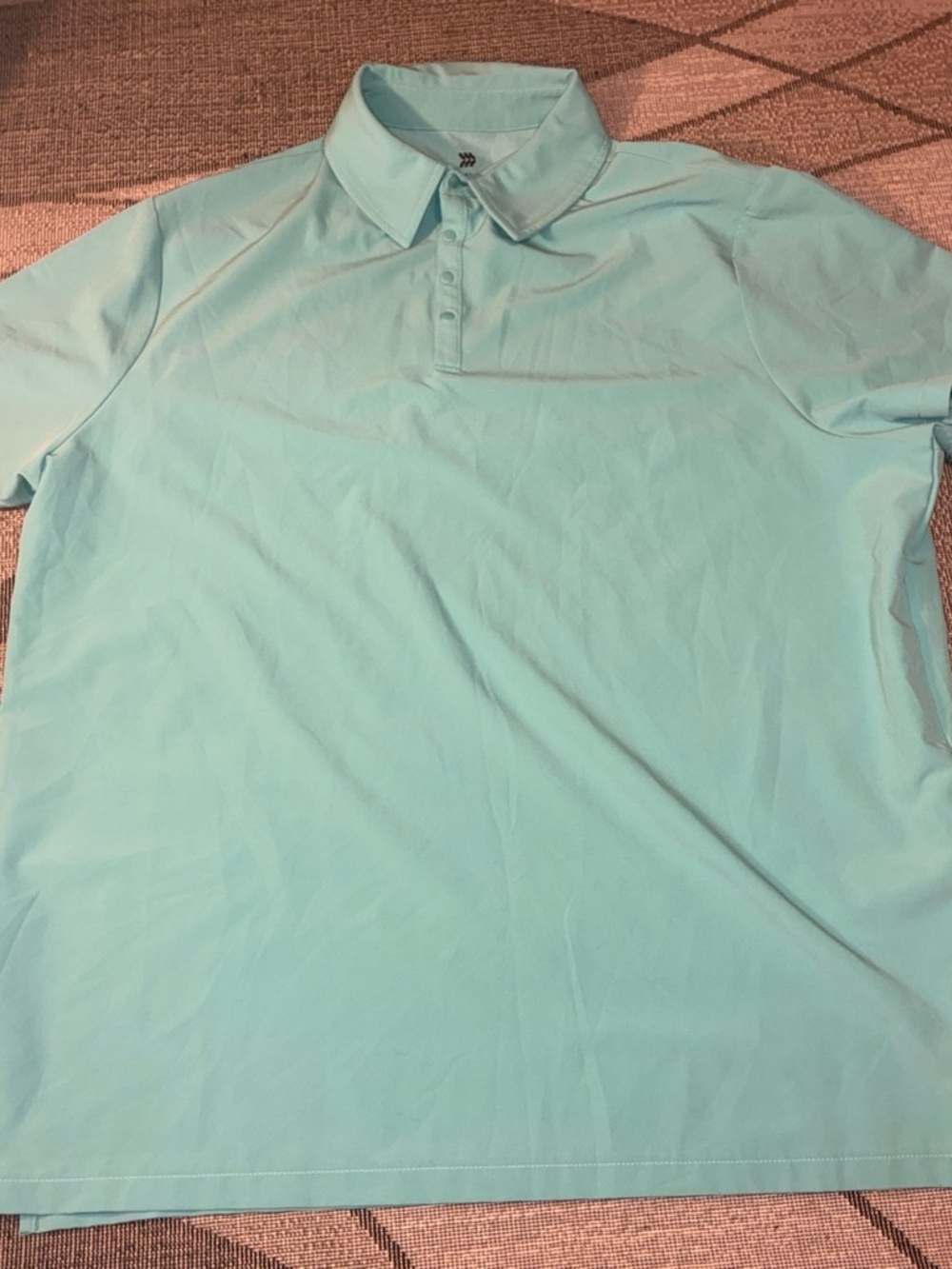 all in motion Mint Green Short-Sleeve Polo